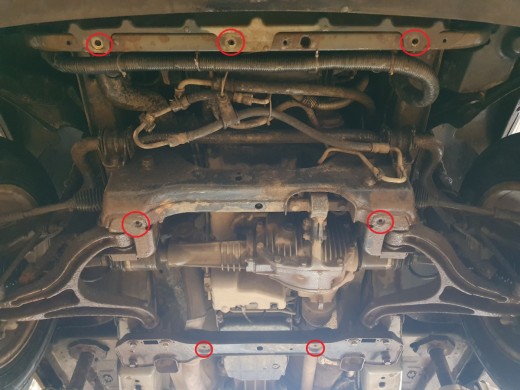 Ocelový kryt motoru Jeep Grand Cherokee (2005-2010)Startseite