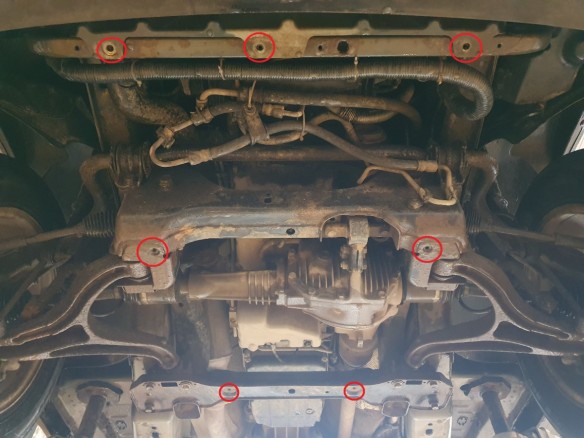 Ocelový kryt motoru Jeep Grand Cherokee (2005-2010)Startseite