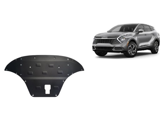 Ocelový kryt motoru Kia Sportage (2021-2025)Startseite