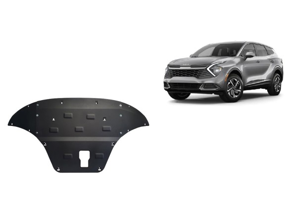 Ocelový kryt motoru Kia Sportage (2021-2025)Startseite