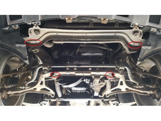 Ocelový kryt motoru Mercedes ML W164 (2005-2011)Startseite