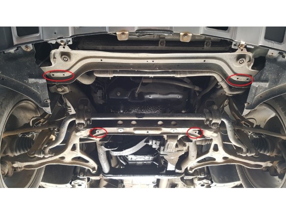 Ocelový kryt motoru Mercedes ML W164 (2005-2011)Startseite