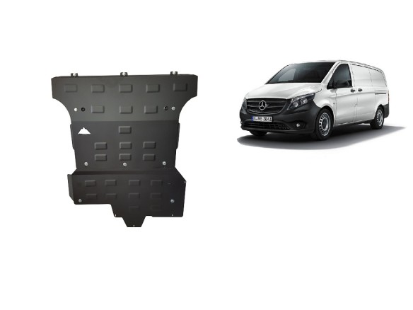 Ocelový kryt motoru Mercedes Viano W447, 2.2 D, 4x4 (2014-2020)Startseite