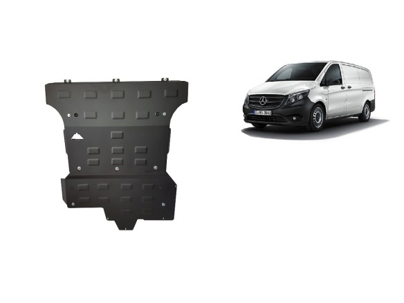 Ocelový kryt motoru Mercedes Vito W447, 2.2 D, 4x4 (2014-2020)Startseite