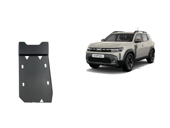 Ocelový kryt diferenciálu Dacia Duster 4x4 (2024-2025)Startseite