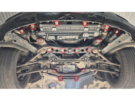 Ocelový kryt motoru Mercedes GLK X204 (2008-2015)Domovská stránka