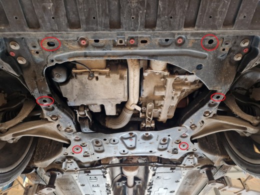 Ocelový kryt motoru Volvo V60 (2018-2025)Domovská stránka