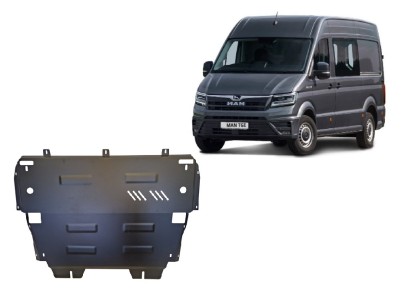 Ocelový kryt motoru MAN Tge (2017-2026)