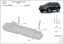 Ocelový kryt palivové nádrže Toyota Land Cruiser J150 (2009-2023)