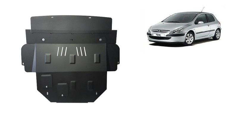Ocelový kryt motoru Peugeot 307 (2001-2008)