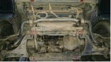 Ocelový kryt motoru Mitsubishi Pajero 4 (V80, V90) (2007-2021)