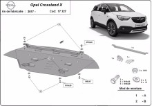 Stalowa Osłona pod silnik Opel Crossland X (2017-2026)