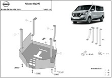 Ocelový kryt katalyzátoru Nissan NV300 (2022-2026)