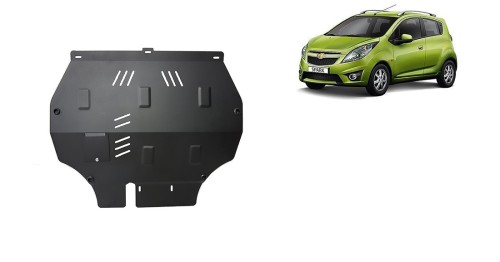 Ocelový kryt motoru Chevrolet Spark (2009-2026)