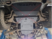 Hliníkový kryt převodovky Nissan Navara (2005-2015)
