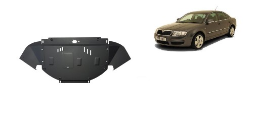 Ocelový kryt motoru Skoda Superb - 1,8 1,9 2,0 TDI (2001-2008)