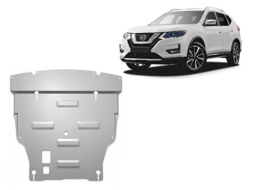 Hliníkový kryt motoru Nissan X-Trail (2014-2021)