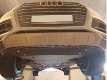 Ocelový kryt převodovky Audi Q8 (2018-2026)