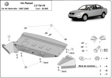 Ocelový kryt motoru VW Passat B5 2.5 TDI V6 (1997-2000)