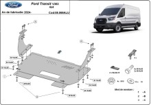 Hliníkový kryt motoru Ford Transit V363 (2024-2026)