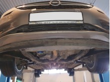 Ocelový kryt motoru Opel Astra K (2015-2021)