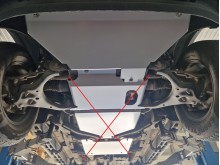 Hliníkový kryt chladiče Volkswagen Amarok (2022-2026)