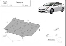 Ocelový kryt motoru Toyota Prius (2016-2026)