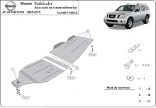Hliníkový kryt převodovky Nissan Pathfinder (2005-2015)