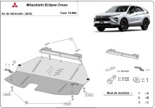 Ocelový kryt motoru Mitsubishi Eclipse Cross (2018-2026)