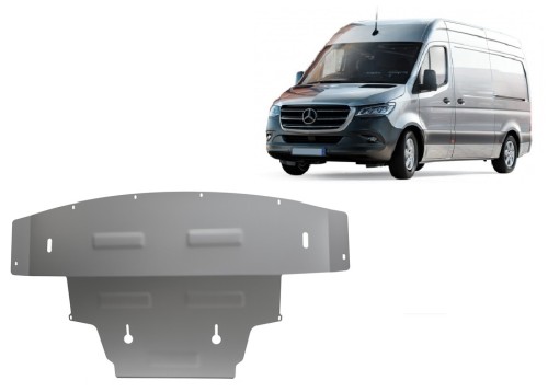 Hliníkový kryt motoru Mercedes Sprinter (2018-2026)