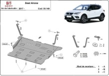 Ocelový kryt motoru Seat Arona (2017-2026)