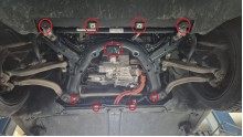 Hliníkový kryt motoru Tesla Model 3 (2017-2026)