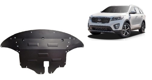 Ocelový kryt motoru Kia Sorento (2012-2020)