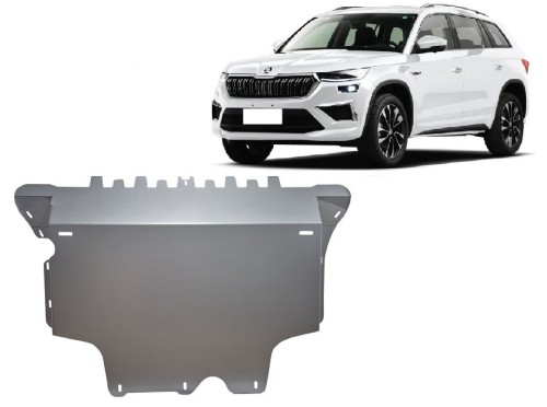 Hliníkový kryt motoru Skoda Kodiaq (2024-2026)