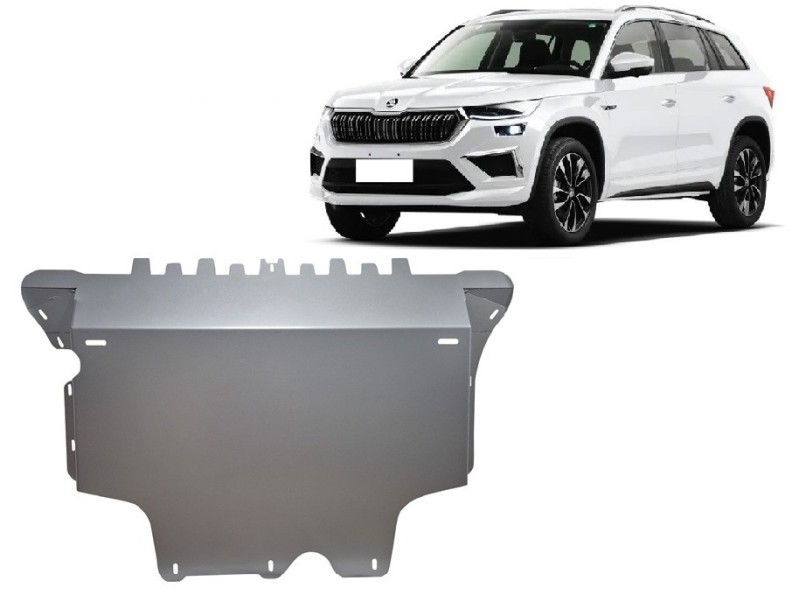 Hliníkový kryt motoru Skoda Kodiaq (2024-2026)