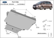 Hliníkový kryt motoru Ford C-Max (2010-2019)