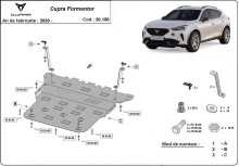 Ocelový kryt motoru Cupra Formentor (2020-2026)
