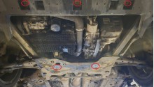 Stalowa Osłona pod silnik Toyota Proace City (2019-2026)