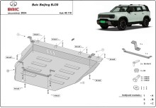 Ocelový kryt motoru Baic Beijing BJ30 (2024-2026)