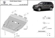 Hliníkový kryt motoru Suzuki Grand Vitara (2005-2019)
