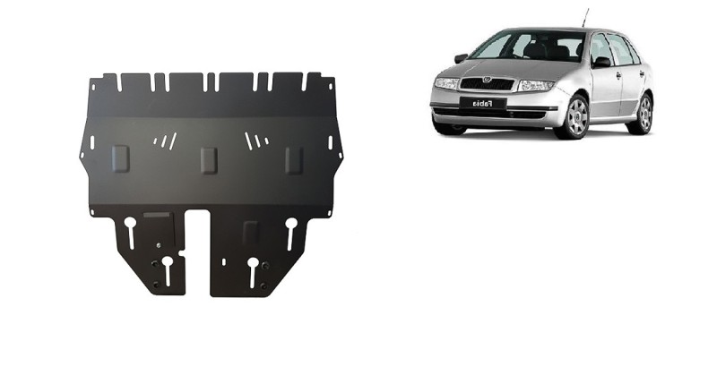 Ocelový kryt motoru Skoda Fabia 1 (1999-2007)