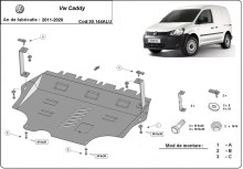 Hliníkový kryt motoru Volkswagen Caddy (2011-2020)