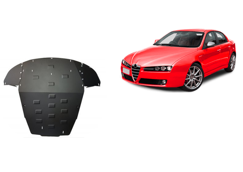 Ocelový kryt motoru Alfa Romeo 159 (2004-2011)
