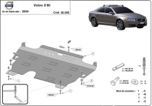 Ocelový kryt motoru Volvo S80 (2006-2016)