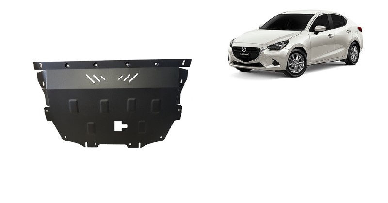 Ocelový kryt motoru Mazda 2 (2014-2026)