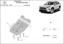 Ocelový kryt diferenciálu Toyota RAV 4 (2018-2026)