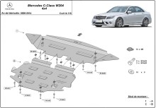 Ocelový kryt motoru Mercedes C-Classe (2006-2014)