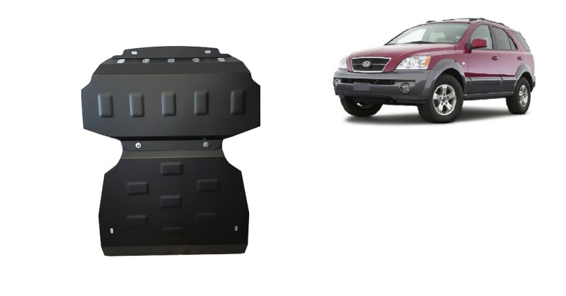 Ocelový kryt motoru Kia Sorento (2001-2006)