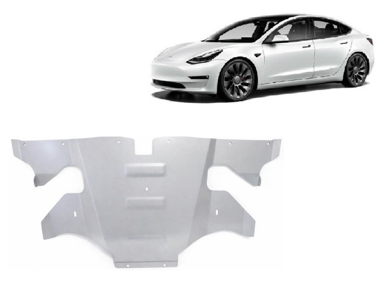 Hliníkový kryt motoru Tesla Model 3 (2017-2026)