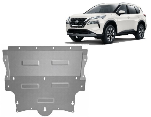 Hliníkový kryt motoru Nissan X-Trail (2021-2026)